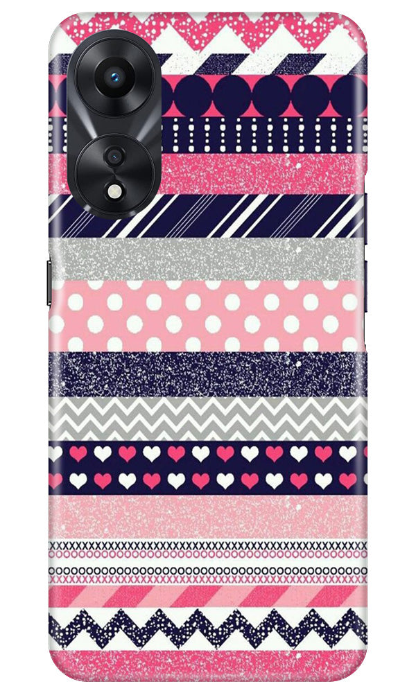 Pattern3 Mobile Back Case for Oppo A78 5G (Design - 90) Pattern3 Case for Oppo A78 5G