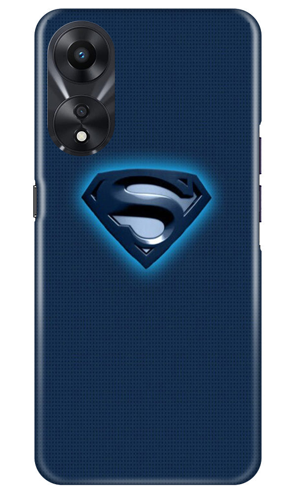 Superman Superhero Mobile Back Case for Oppo A78 5G (Design - 117) Superman Superhero Case for Oppo A78 5G (Design - 117)