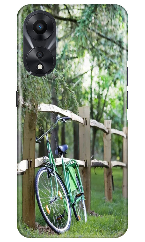 Bicycle Mobile Back Case for Oppo A78 5G (Design - 177) Bicycle Case for Oppo A78 5G (Design No. 177)