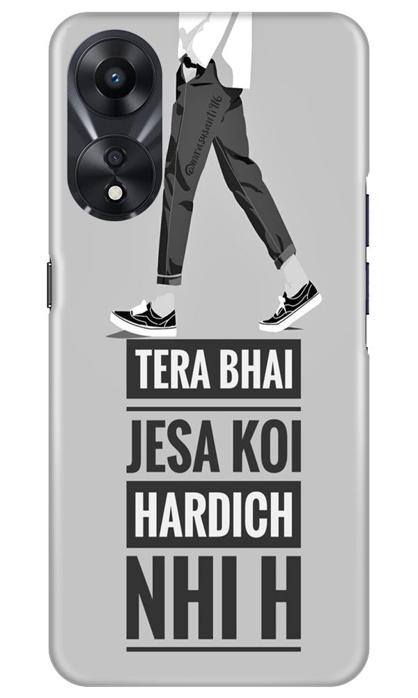 Hardich Nahi Mobile Back Case for Oppo A78 5G (Design - 183) Hardich Nahi Case for Oppo A78 5G (Design No. 183)