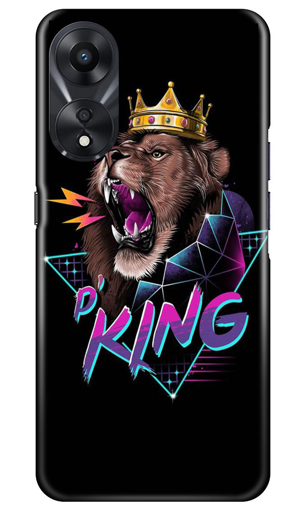 Lion King Mobile Back Case for Oppo A78 5G (Design - 188) Lion King Case for Oppo A78 5G (Design No. 188)