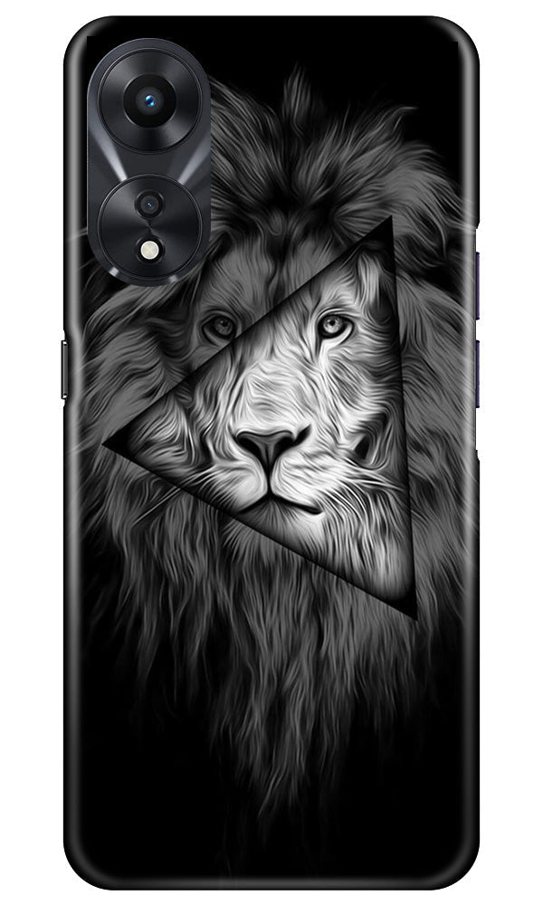 Lion Star Mobile Back Case for Oppo A78 5G (Design - 195) Lion Star Case for Oppo A78 5G (Design No. 195)