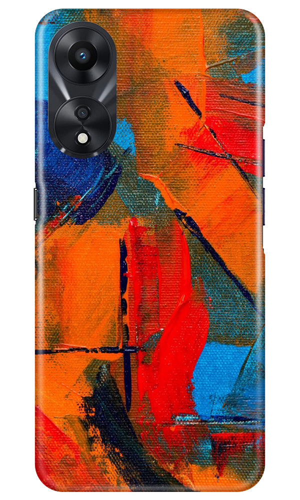 Modern Art Mobile Back Case for Oppo A78 5G (Design - 206) Modern Art Case for Oppo A78 5G (Design No. 206)