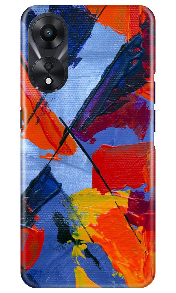 Modern Art Mobile Back Case for Oppo A78 5G (Design - 209) Modern Art Case for Oppo A78 5G (Design No. 209)