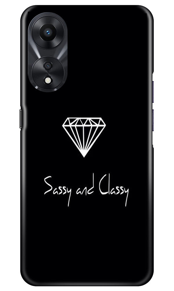 Sassy and Classy Mobile Back Case for Oppo A78 5G (Design - 233) Sassy and Classy Case for Oppo A78 5G (Design No. 233)