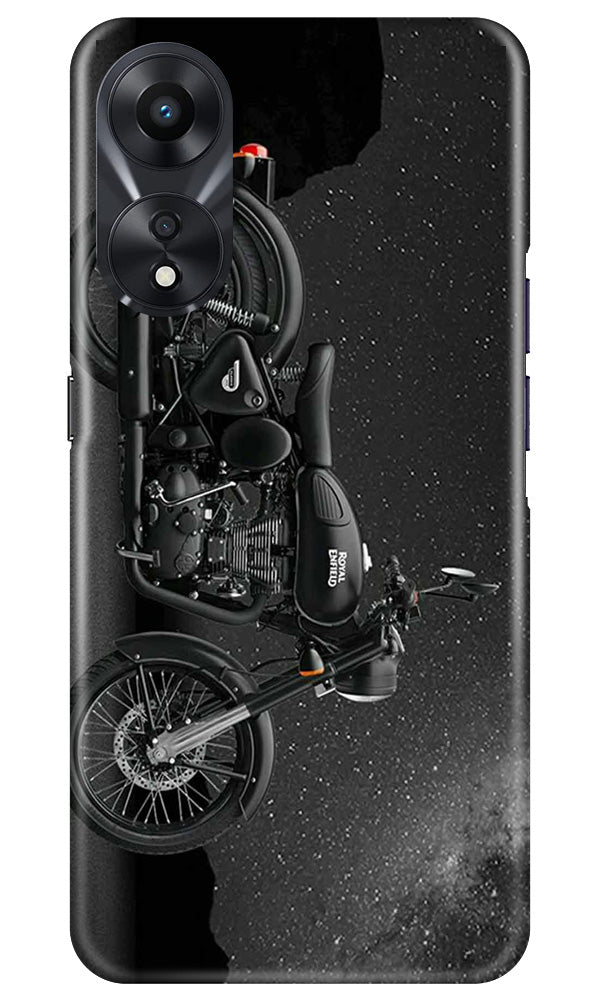 Royal Enfield Mobile Back Case for Oppo A78 5G (Design - 340) Royal Enfield Mobile Back Case for Oppo A78 5G (Design - 340)