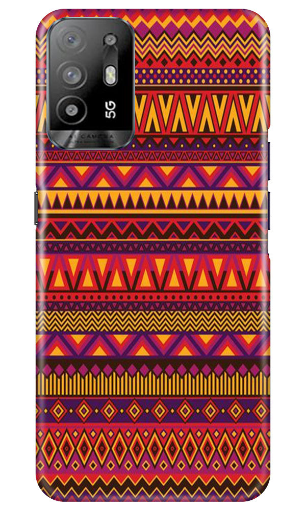 Zigzag line pattern2 Mobile Back Case for Oppo A94 (Design - 10) Zigzag line pattern2 Case for Oppo A94