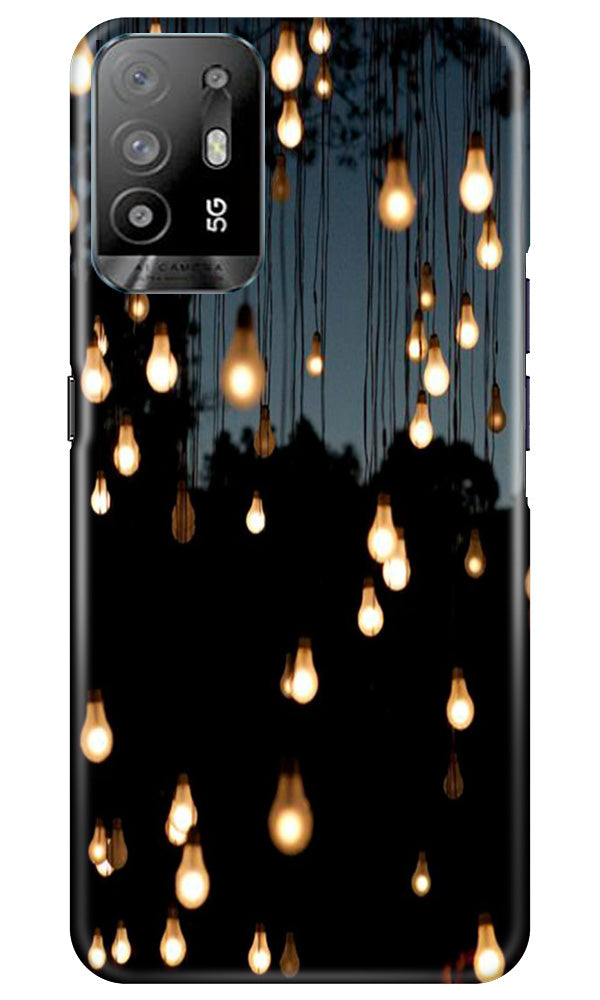 Party Bulb Mobile Back Case for Oppo A94 (Design - 72) Party Bulb Case for Oppo A94