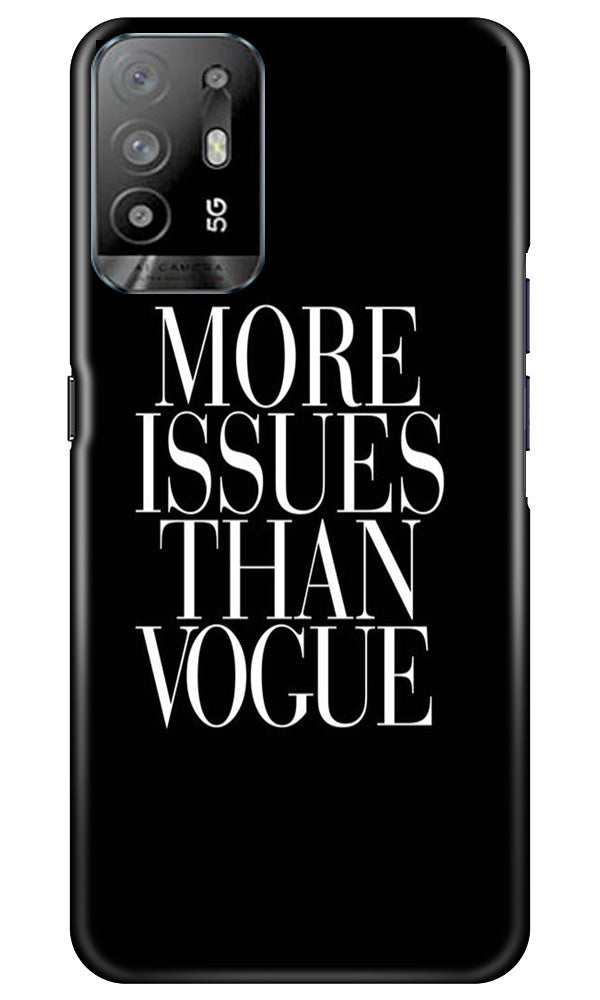 More Issues than Vague Mobile Back Case for Oppo A94 (Design - 74) More Issues than Vague Case for Oppo A94