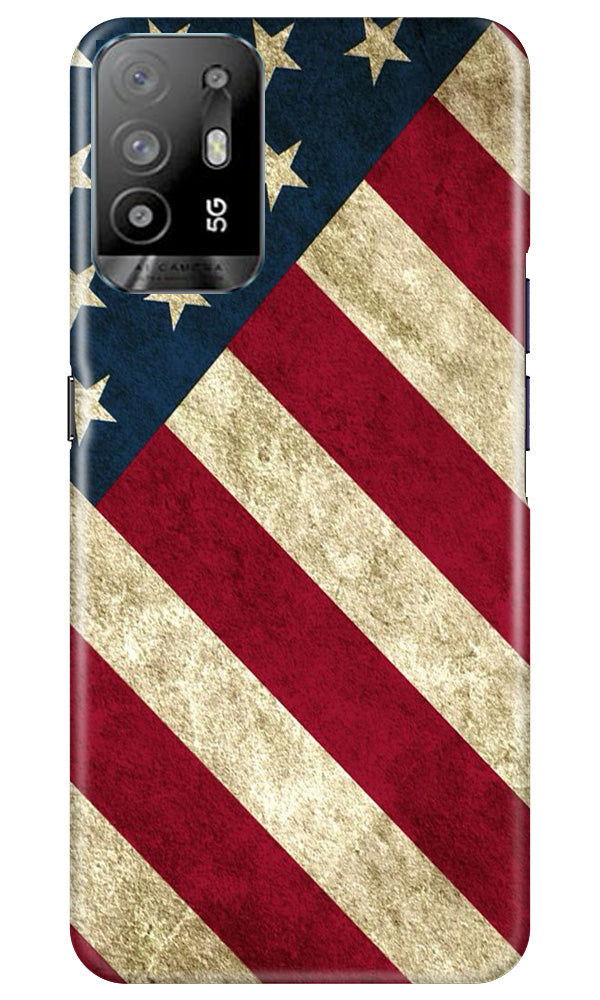 America Mobile Back Case for Oppo A94 (Design - 79) America Case for Oppo A94