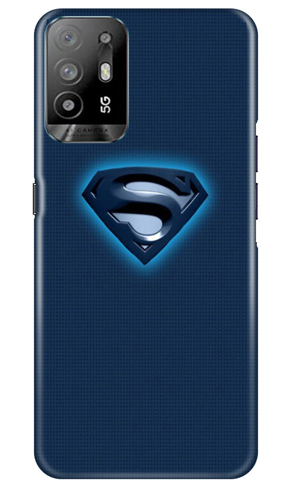 Superman Superhero Mobile Back Case for Oppo A94 (Design - 117) Superman Superhero Case for Oppo A94 (Design - 117)
