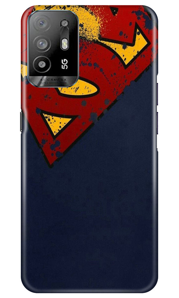 Superman Superhero Mobile Back Case for Oppo A94 (Design - 125) Superman Superhero Case for Oppo A94 (Design - 125)