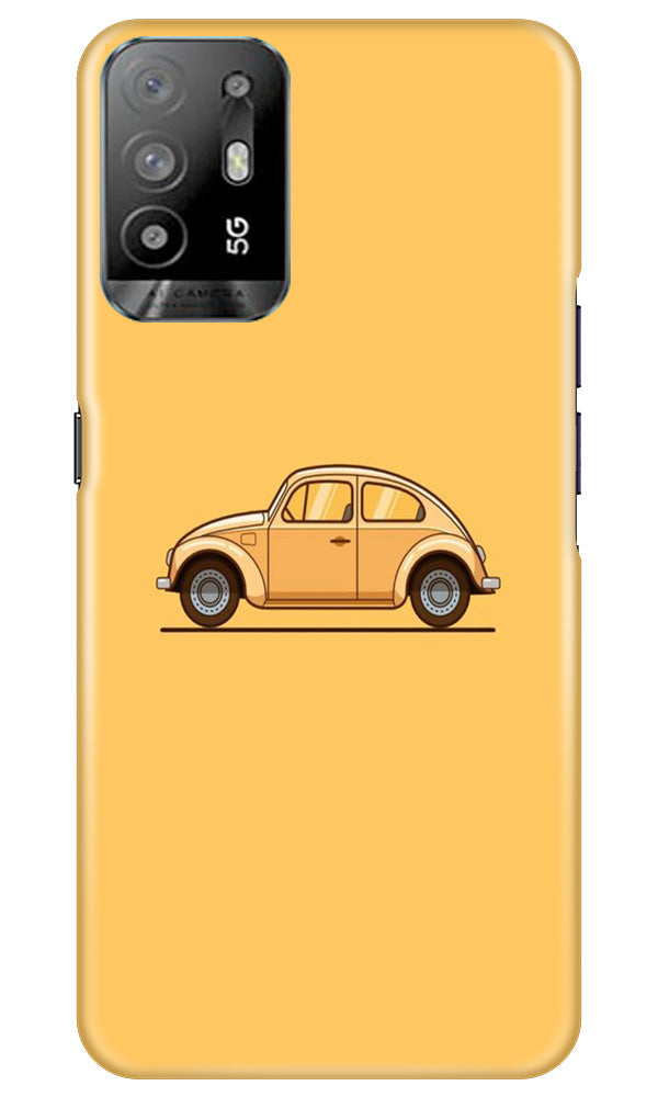 Vintage Car Mobile Back Case for Oppo A94 (Design - 231) Vintage Car Case for Oppo A94 (Design No. 231)