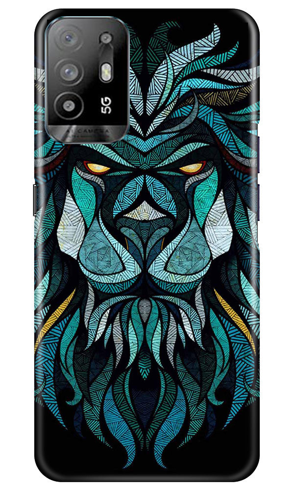 Lion Mobile Back Case for Oppo A94 (Design - 276) Lion Mobile Back Case for Oppo A94 (Design - 276)