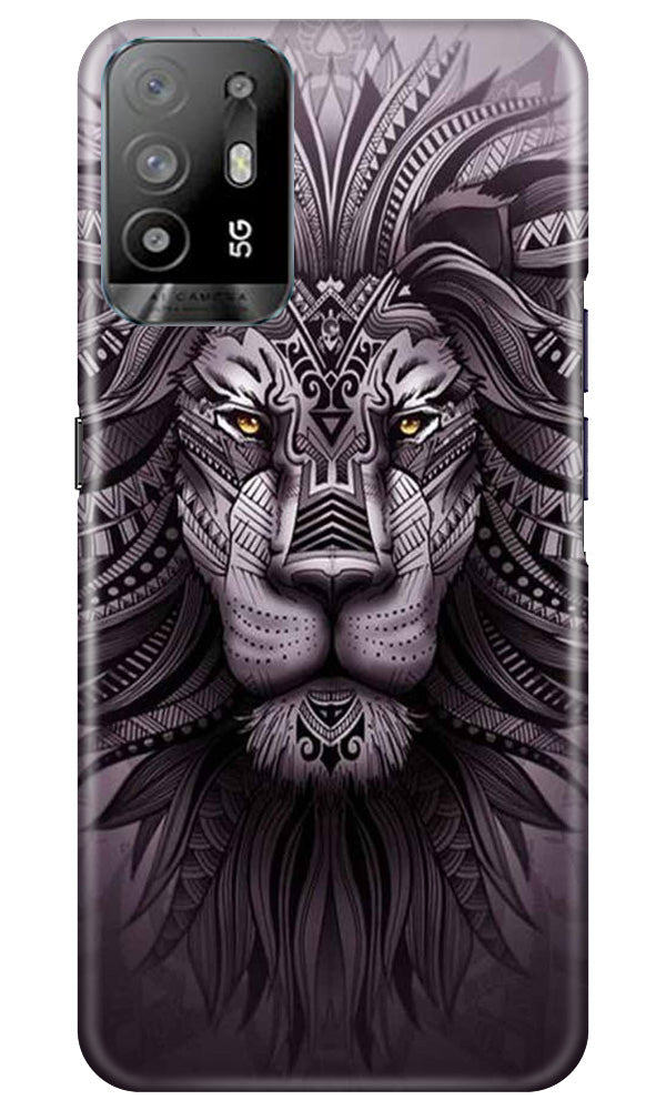 Lion Mobile Back Case for Oppo A94 (Design - 277) Lion Mobile Back Case for Oppo A94 (Design - 277)