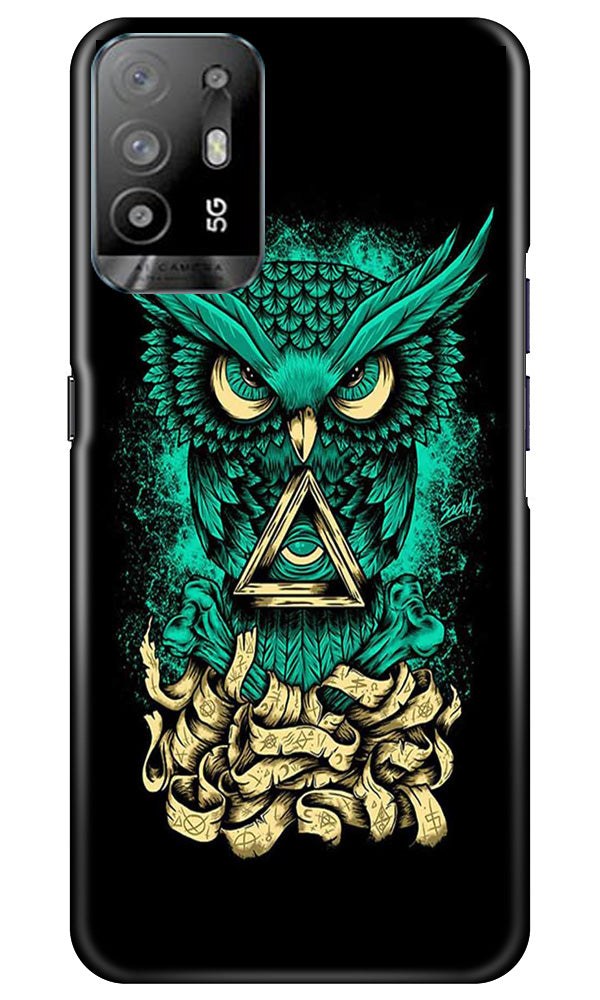 Owl Mobile Back Case for Oppo A94 (Design - 317) Owl Mobile Back Case for Oppo A94 (Design - 317)