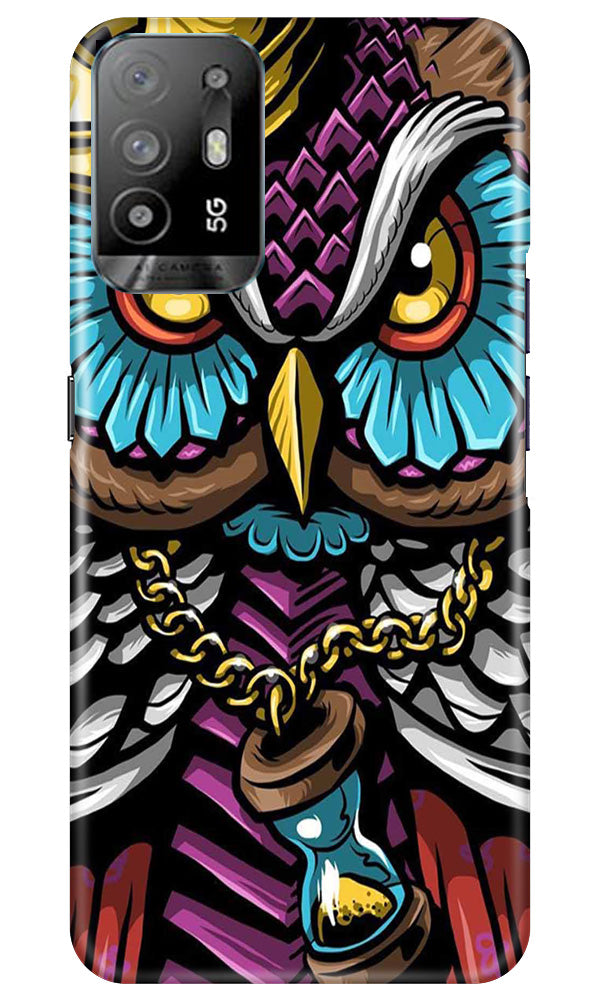 Owl Mobile Back Case for Oppo A94 (Design - 318) Owl Mobile Back Case for Oppo A94 (Design - 318)
