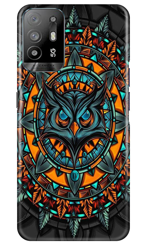 Owl Mobile Back Case for Oppo A94 (Design - 319) Owl Mobile Back Case for Oppo A94 (Design - 319)