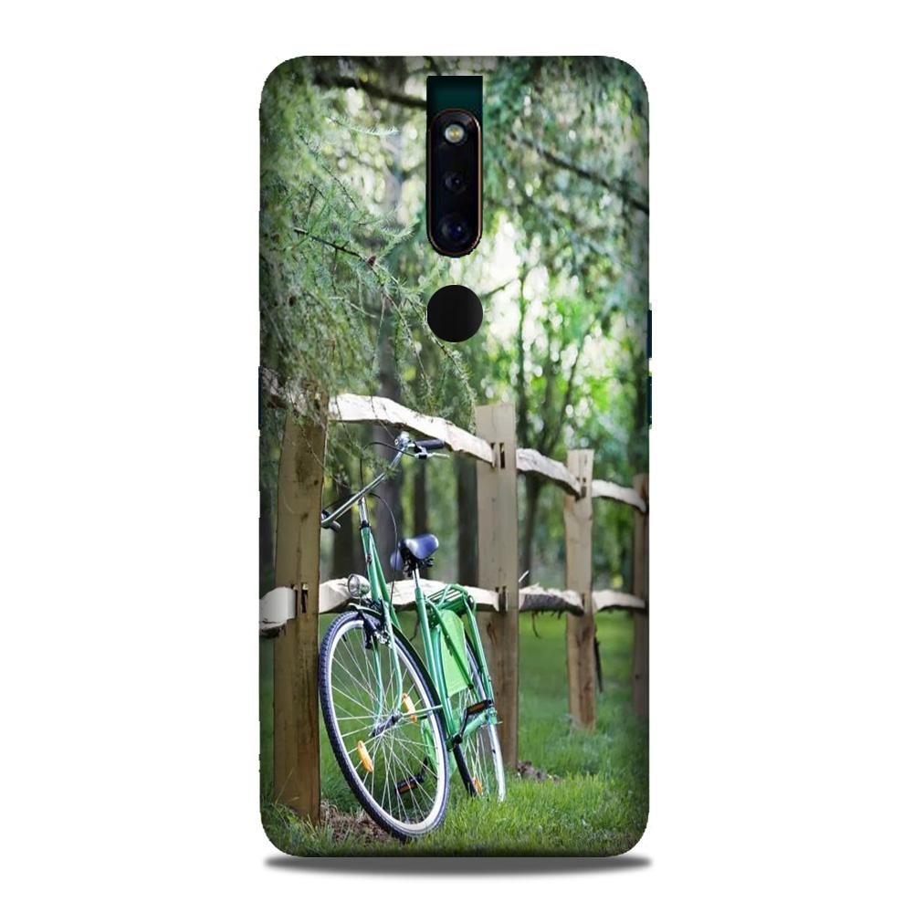 Bicycle Mobile Back Case for Oppo F11 Pro (Design - 208) Bicycle Case for Oppo F11 Pro (Design No. 208)