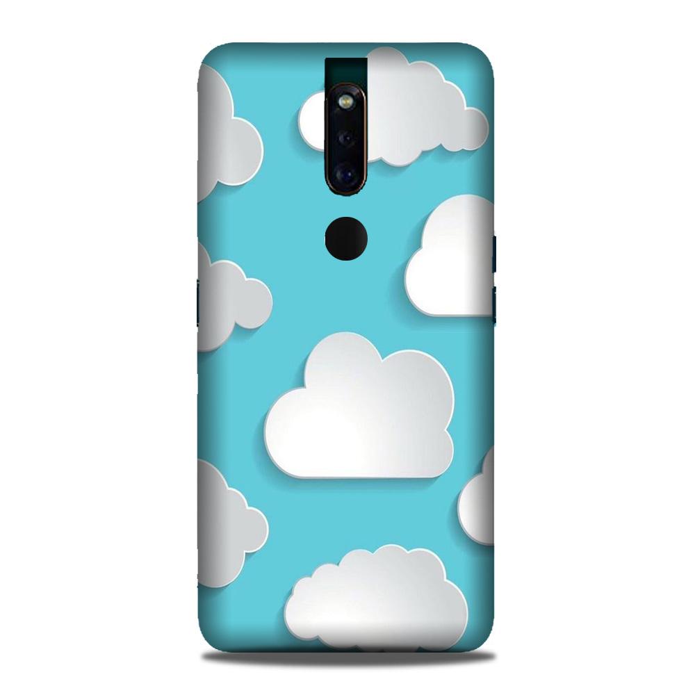 Clouds Mobile Back Case for Oppo F11 Pro (Design - 210) Clouds Case for Oppo F11 Pro (Design No. 210)