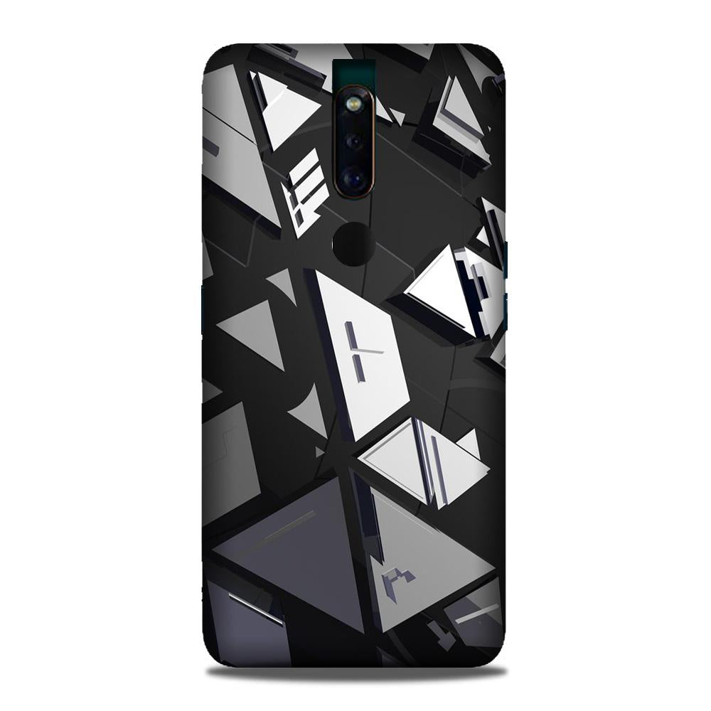 Modern Art Mobile Back Case for Oppo F11 Pro (Design 230)
