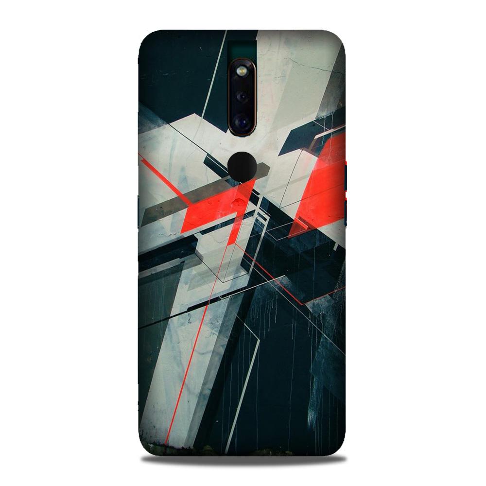 Modern Art Mobile Back Case for Oppo F11 Pro (Design - 231) Modern Art Case for Oppo F11 Pro (Design No. 231)