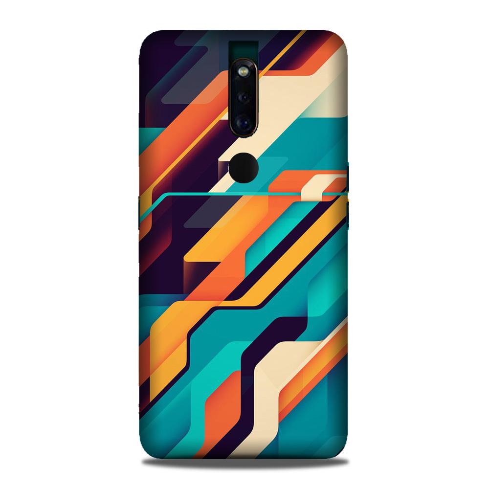 Modern Art Mobile Back Case for Oppo F11 Pro (Design - 233) Modern Art Case for Oppo F11 Pro (Design No. 233)