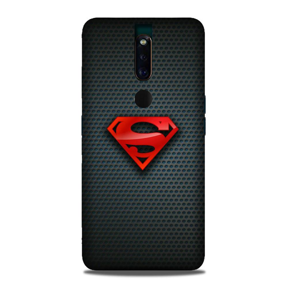 Superman Mobile Back Case for Oppo F11 Pro (Design - 247) Superman Case for Oppo F11 Pro (Design No. 247)