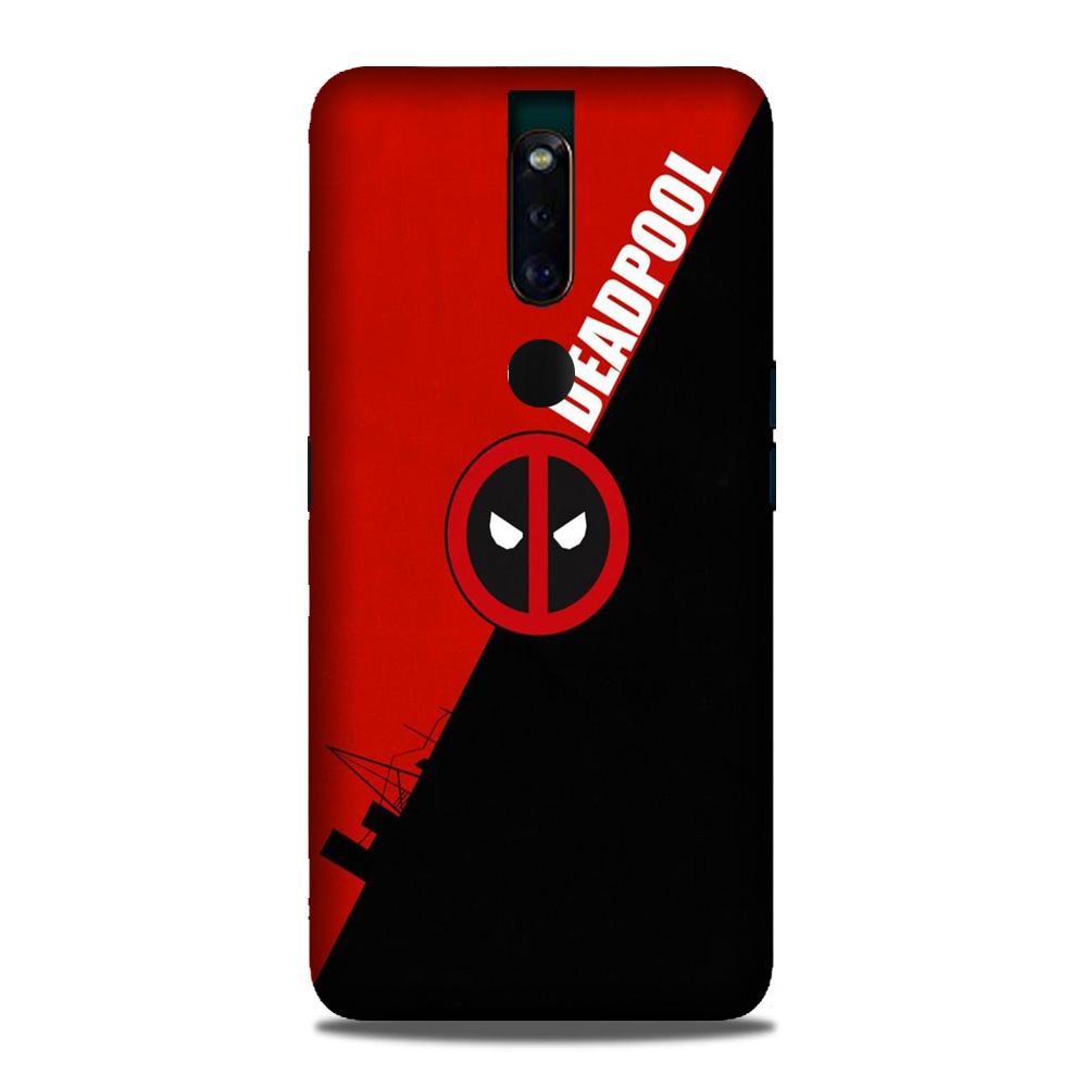 Deadpool Mobile Back Case for Oppo F11 Pro (Design - 248) Deadpool Case for Oppo F11 Pro (Design No. 248)