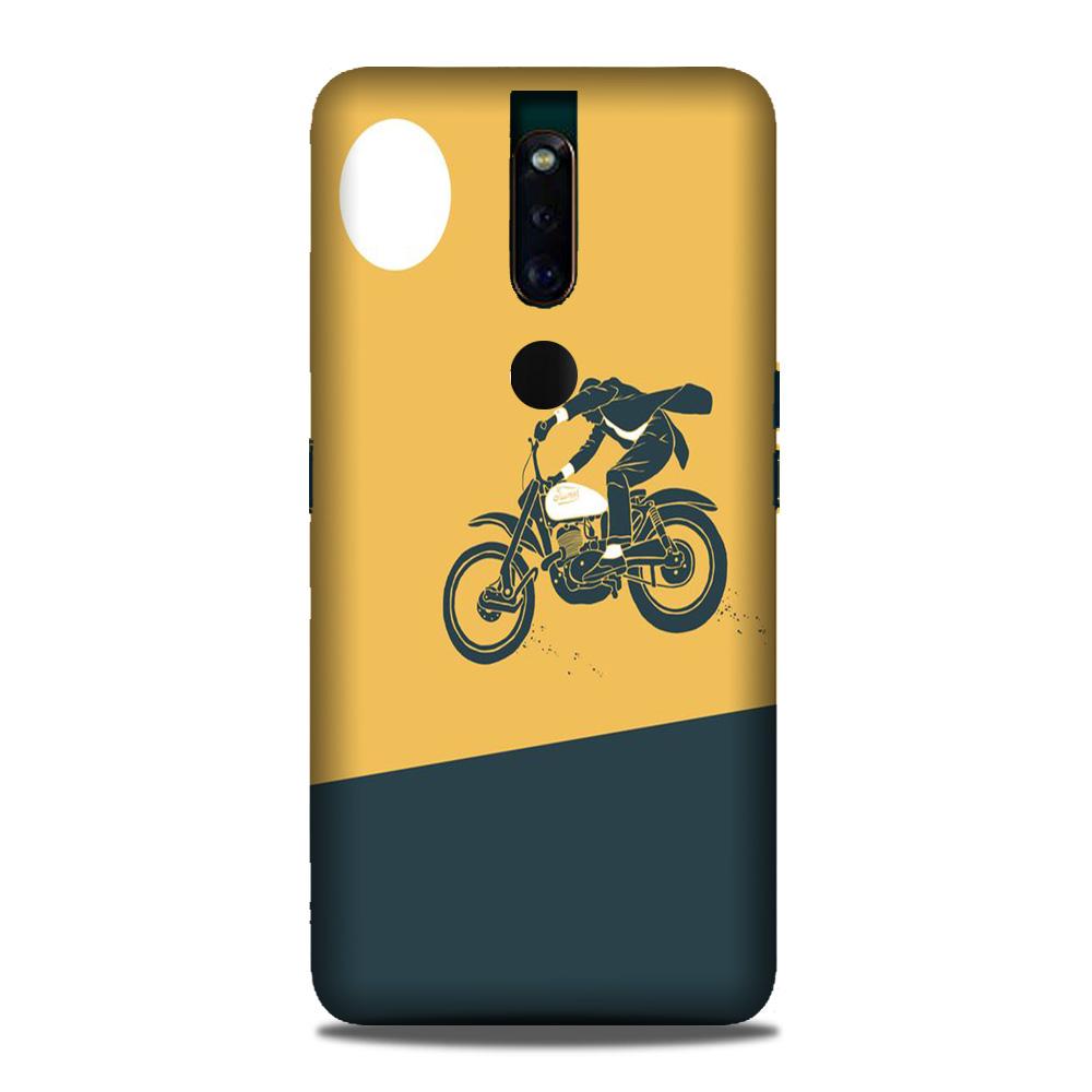 Bike Lovers Mobile Back Case for Oppo F11 Pro (Design - 256) Bike Lovers Case for Oppo F11 Pro (Design No. 256)
