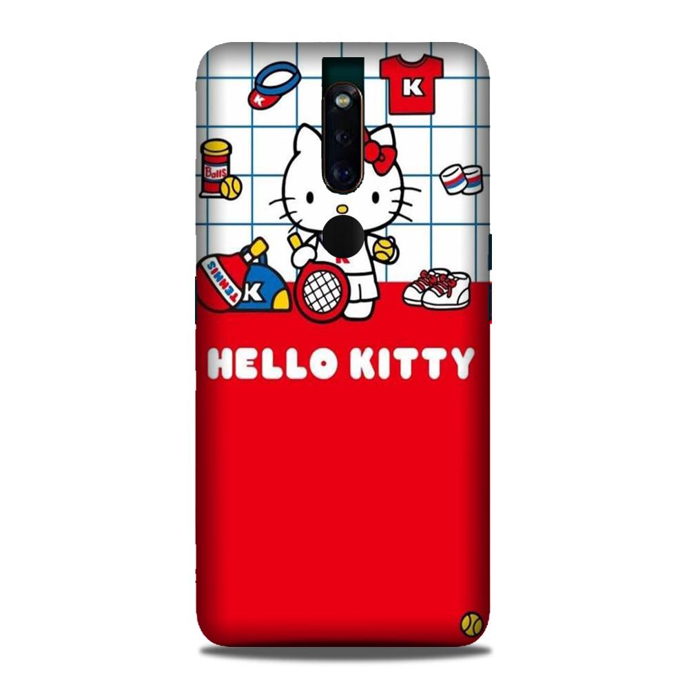 Hello Kitty Mobile Back Case for Oppo F11 Pro (Design - 363) Hello Kitty Mobile Back Case for Oppo F11 Pro (Design - 363)