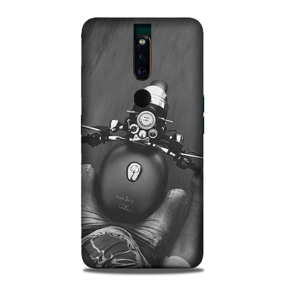 Royal Enfield Mobile Back Case for Oppo F11 Pro (Design - 382) Royal Enfield Mobile Back Case for Oppo F11 Pro (Design - 382)