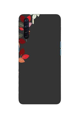 Grey Background Mobile Back Case for Oppo F15 (Design - 71) Grey Background Case for Oppo F15