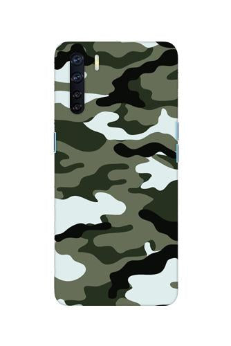 Army Camouflage Mobile Back Case for Oppo F15 (Design - 108) Army Camouflage Case for Oppo F15 (Design - 108)