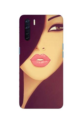 Girlish Mobile Back Case for Oppo F15 (Design - 130) Girlish Case for Oppo F15 (Design - 130)