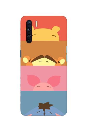 Cartoon Mobile Back Case for Oppo F15 (Design - 183) Cartoon Case for Oppo F15 (Design - 183)