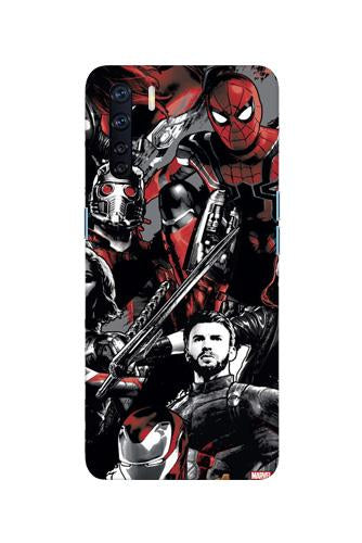 Avengers Mobile Back Case for Oppo F15 (Design - 190) Avengers Case for Oppo F15 (Design - 190)