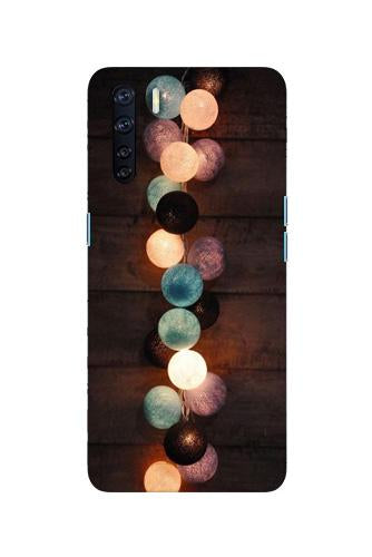 Party Lights Mobile Back Case for Oppo F15 (Design - 209) Party Lights Case for Oppo F15 (Design No. 209)