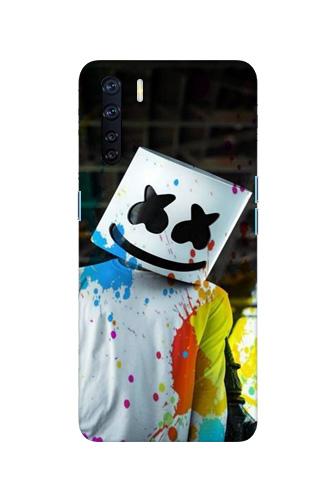 Marsh Mellow Case for Oppo F15 (Design No. 220)