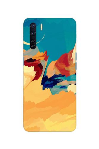 Modern Art Mobile Back Case for Oppo F15 (Design - 236) Modern Art Case for Oppo F15 (Design No. 236)