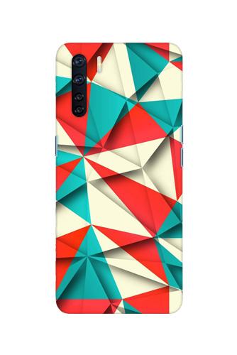 Modern Art Mobile Back Case for Oppo F15 (Design - 271) Modern Art Case for Oppo F15 (Design No. 271)