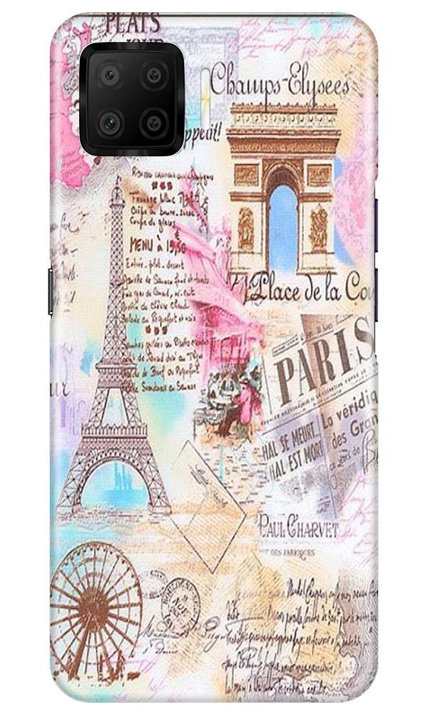 Paris Eiftel Tower Mobile Back Case for Oppo F17 (Design - 54) Paris Eiftel Tower Case for Oppo F17