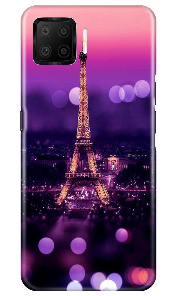 Eiffel Tower Mobile Back Case for Oppo F17 (Design - 86) Eiffel Tower Case for Oppo F17