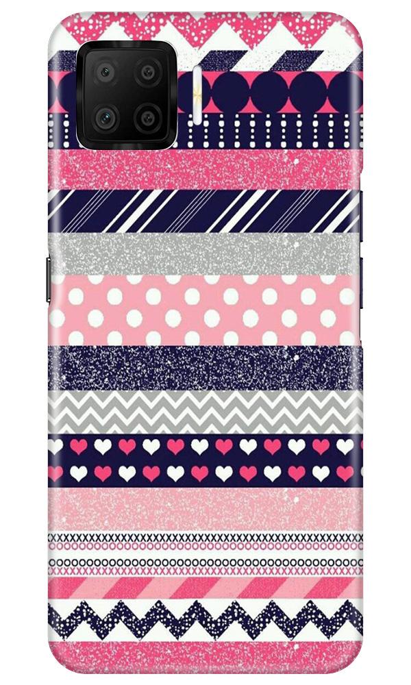 Pattern3 Mobile Back Case for Oppo F17 (Design - 90) Pattern3 Case for Oppo F17