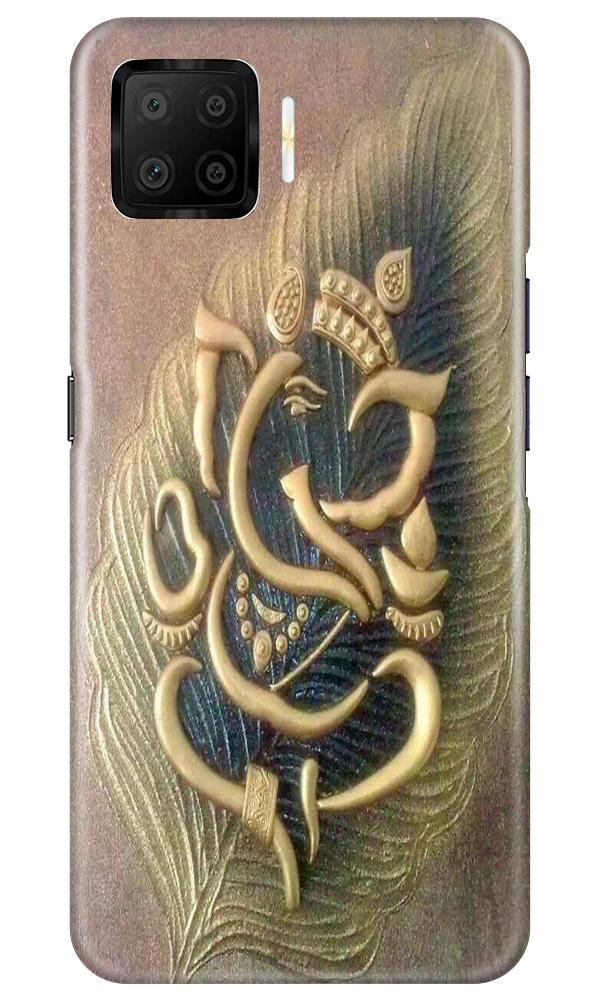 Lord Ganesha Mobile Back Case for Oppo F17 (Design - 100) Lord Ganesha Case for Oppo F17