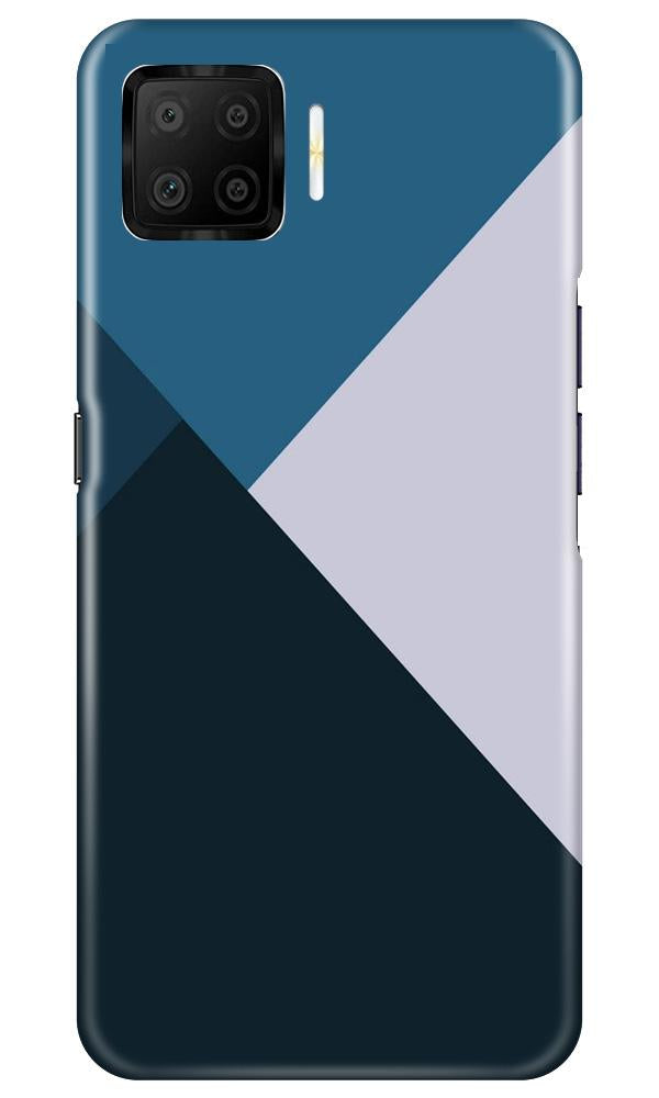 Blue Shades Mobile Back Case for Oppo F17 (Design - 188) Blue Shades Case for Oppo F17 (Design - 188)
