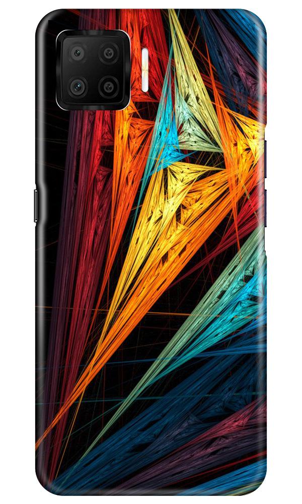 Modern Art Mobile Back Case for Oppo F17 (Design - 229) Modern Art Case for Oppo F17 (Design No. 229)