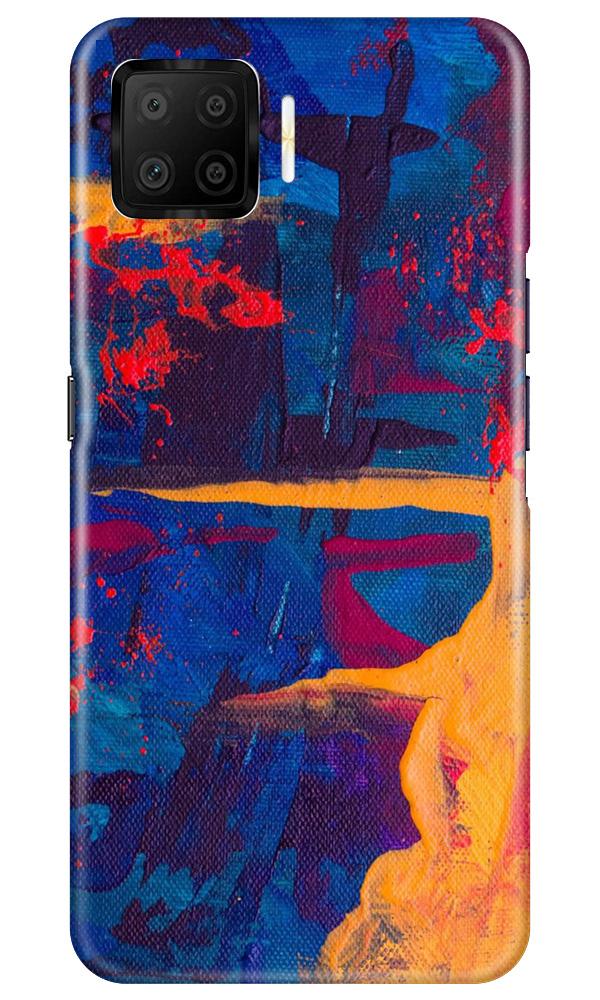 Modern Art Mobile Back Case for Oppo F17 (Design - 238) Modern Art Case for Oppo F17 (Design No. 238)