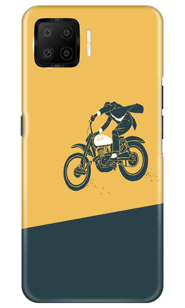 Bike Lovers Mobile Back Case for Oppo F17 (Design - 256) Bike Lovers Case for Oppo F17 (Design No. 256)