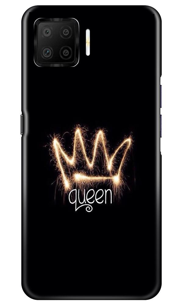 Queen Mobile Back Case for Oppo F17 (Design - 270) Queen Case for Oppo F17 (Design No. 270)